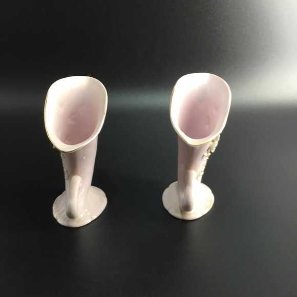 Kalk German Porcelain Romantic Chic Vases - Picture 2 of 9